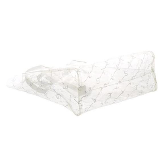 Stella McCartney Clear PVC Signature Studded Shoulder Tote Bag (SMXX191) - Picture 4 of 6